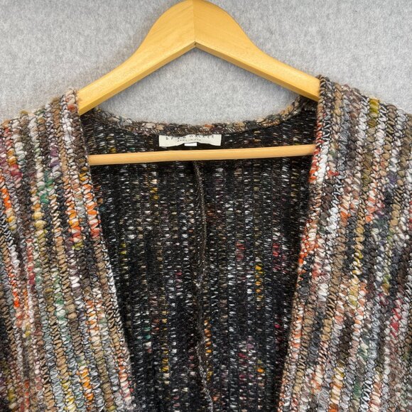 Bryn Walker Womens Chunky‎ Knit Open Front Sweater Drape Wrap Wool Blend Large - Picture 2 of 16